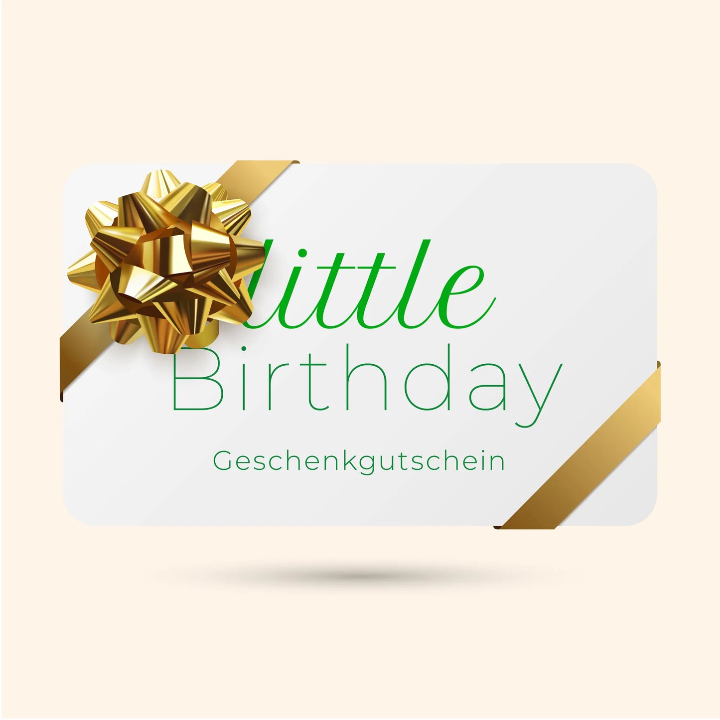 little Birthday® Geschenkgutschein