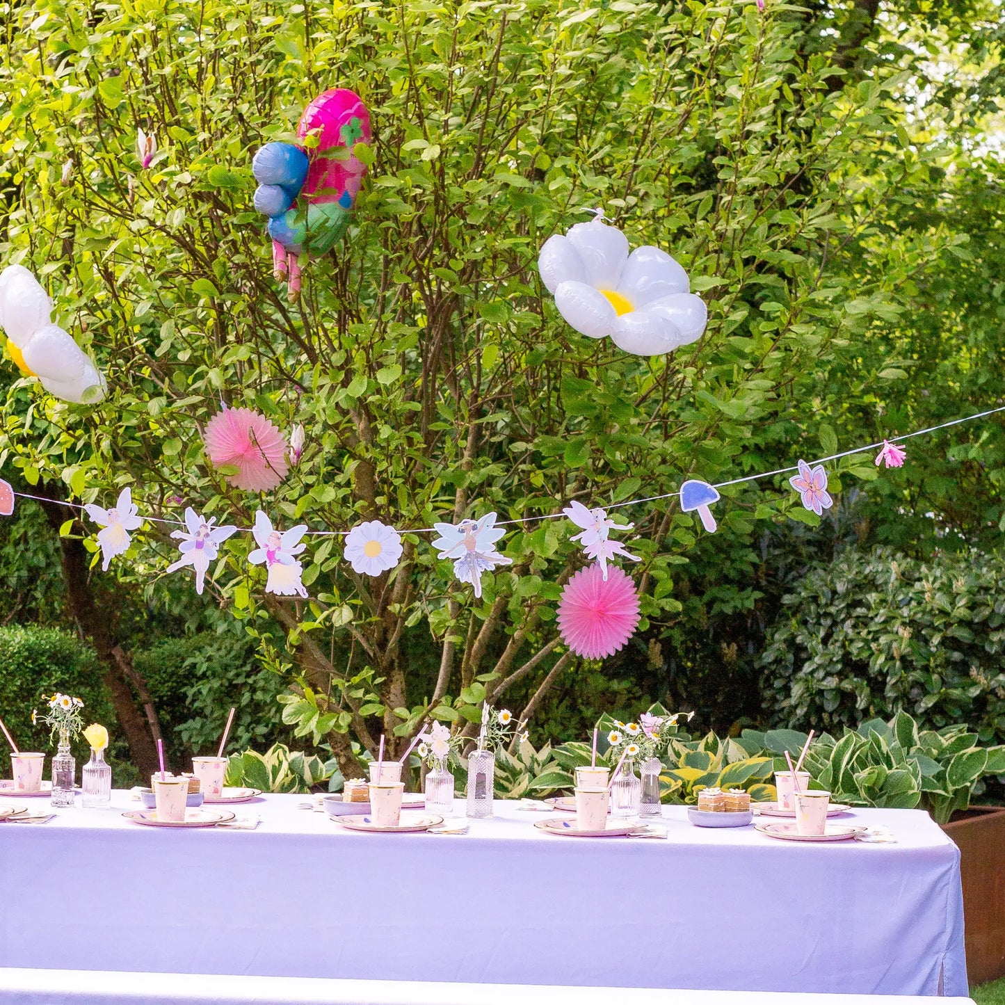 little Birthday® Folien-Luftballon Blume XL