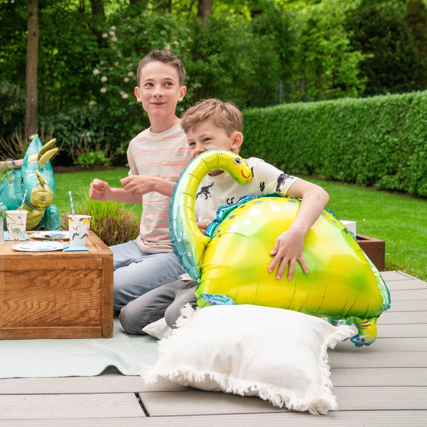 little Birthday® Folien-Luftballon Dinosaurier XL