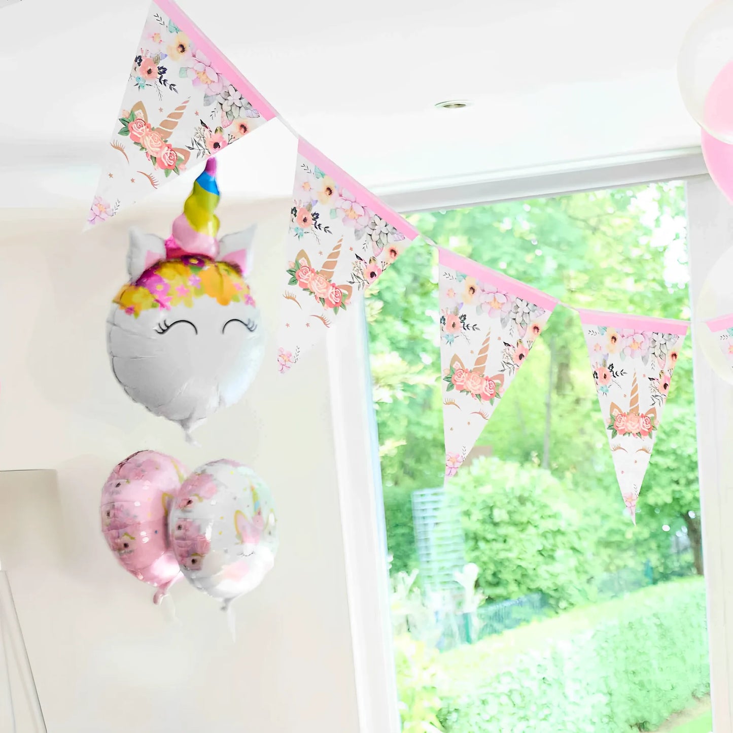 little Birthday® Folien-Luftballon Einhorn XL
