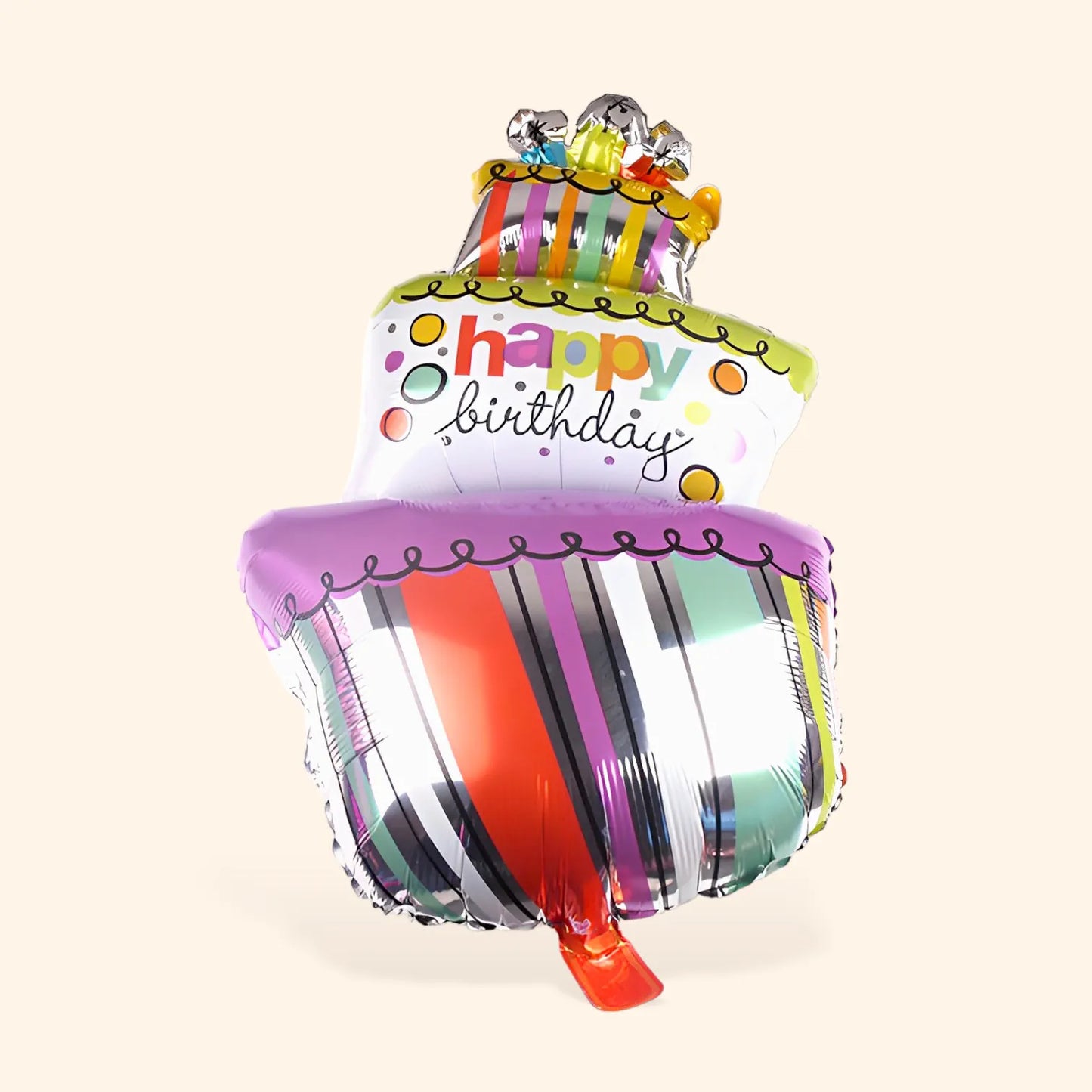 little Birthday® Folien-Luftballon Happy-Birthday