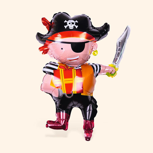 little Birthday® Folien-Luftballon Piraten-Set (4 Stück)