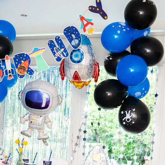 little Birthday® Folien-Luftballon Rakete XL