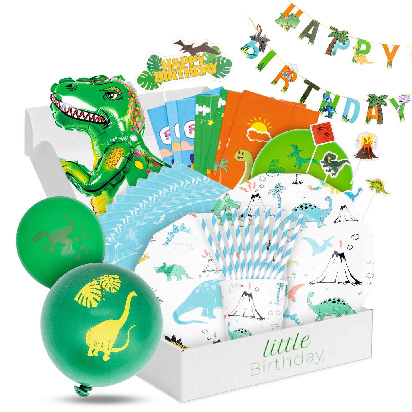 little Birthday® Dinosaurier Geburtstags-Mottobox