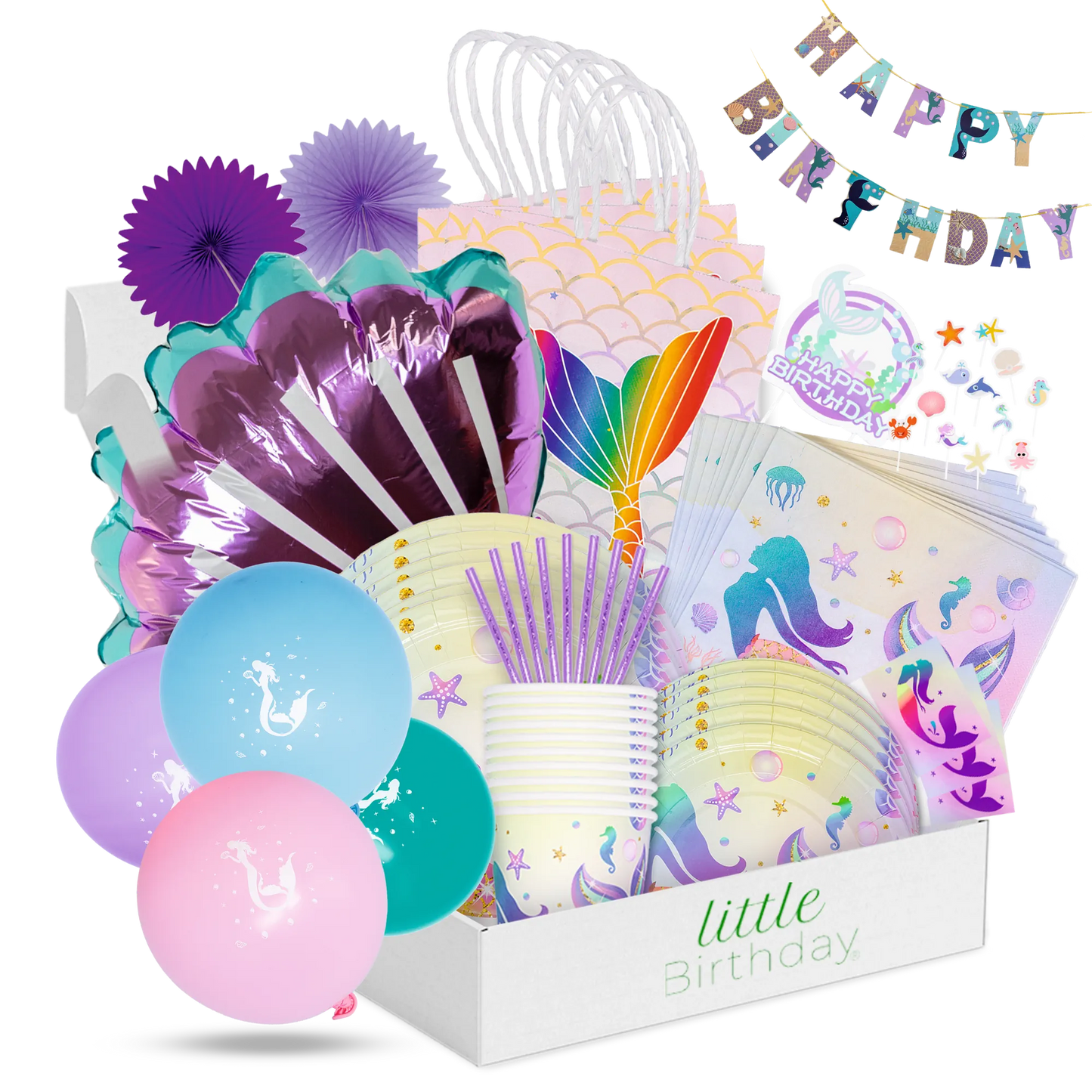 little Birthday® Meerjungfrau Geburtstags-Mottobox