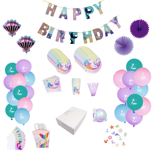 little Birthday® Meerjungfrau Geburtstags-Mottobox