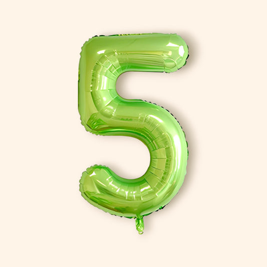 little Birthday® Zahlenluftballon - 5
