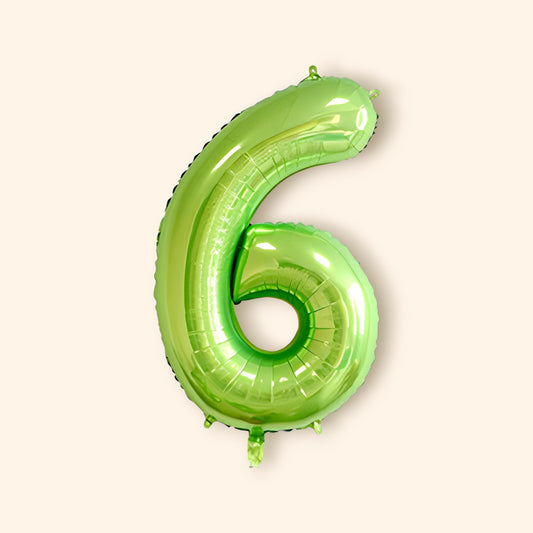 little Birthday® Zahlenluftballon - 6