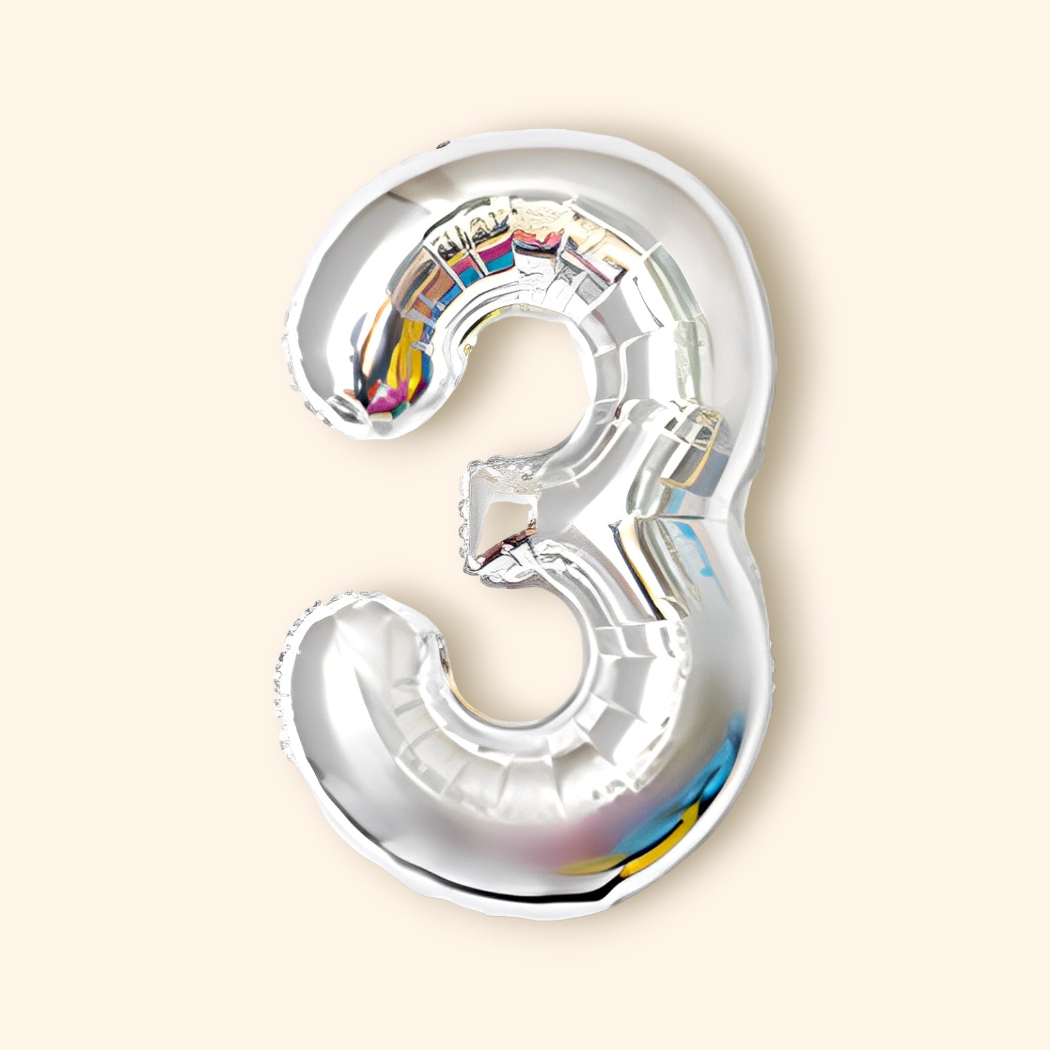 little Birthday® Zahlenluftballon - 3