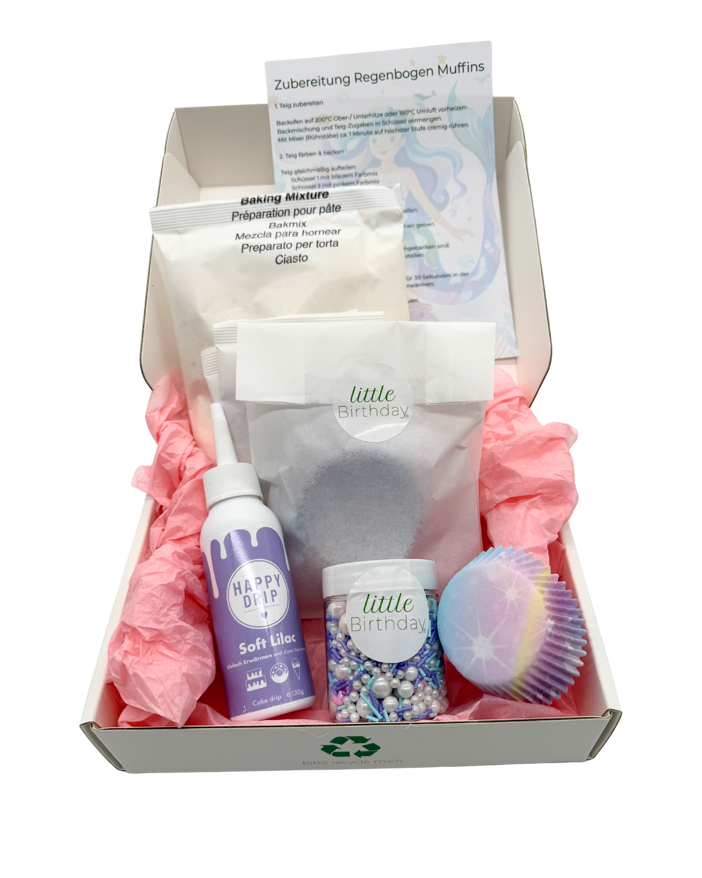 little Birthday Back-Box Meerjungfrau