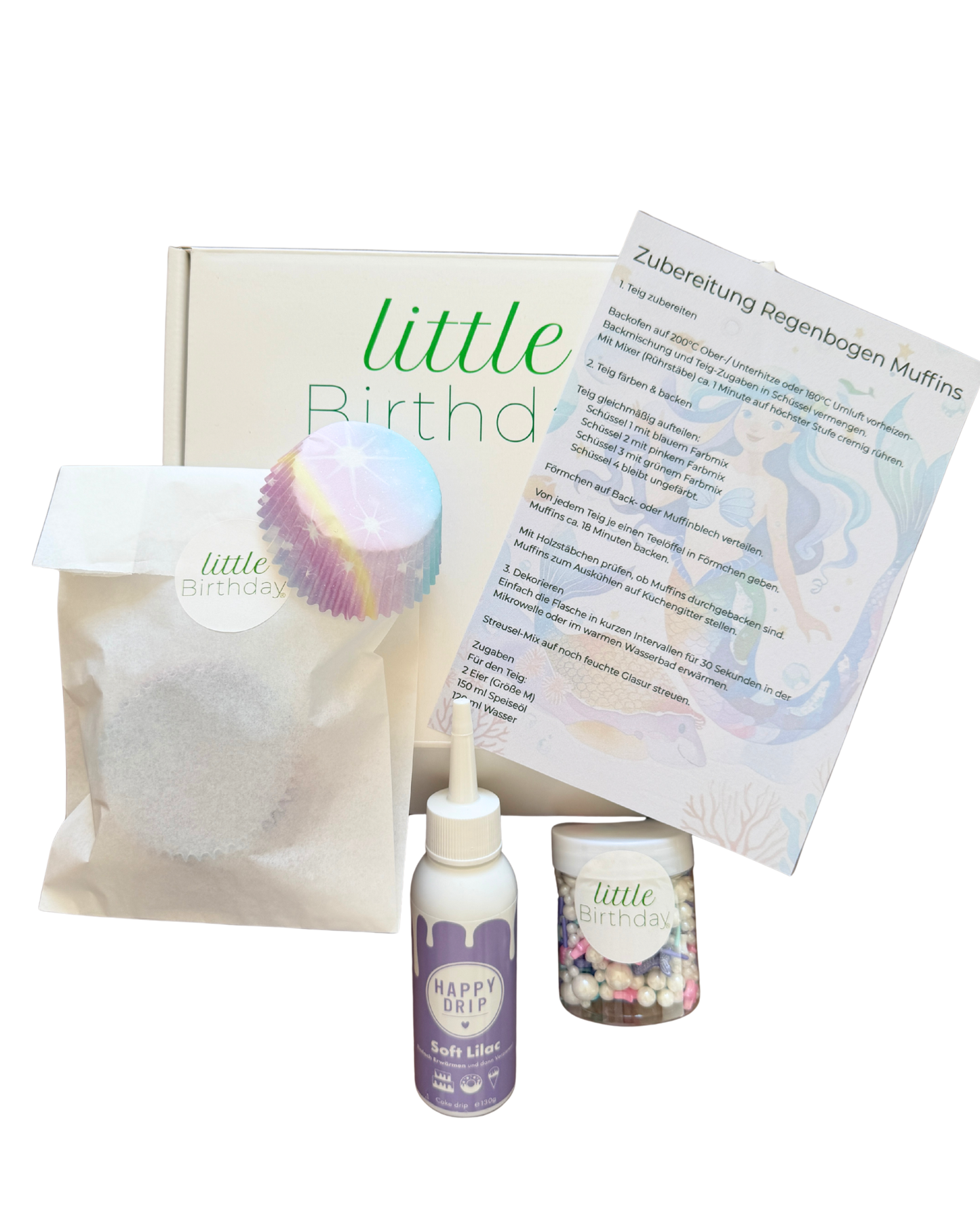 little Birthday Back-Box Meerjungfrau