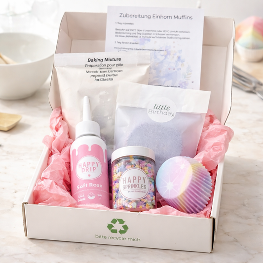 little Birthday Back-Box Einhorn