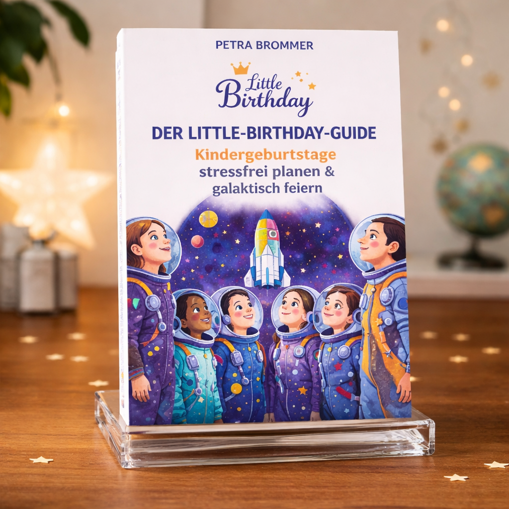 Der Little-Birthday-Guide:  Kindergeburtstage stressfrei planen & galaktisch feiern