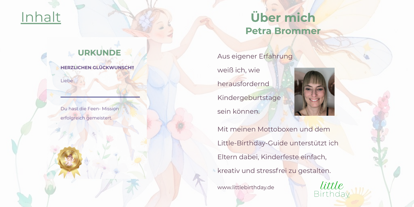 Der Little-Birthday-Guide:  Kindergeburtstage stressfrei planen & zauberhaft feiern