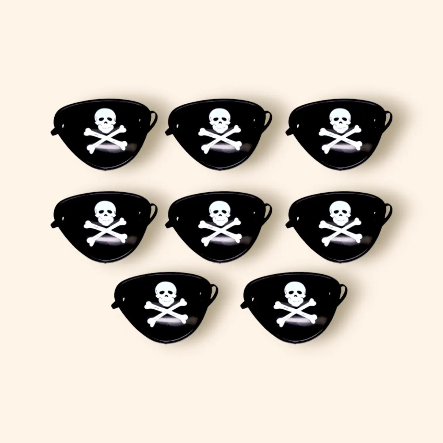 little Birthday® Piraten Augenklappen (Set, 8 Stück)