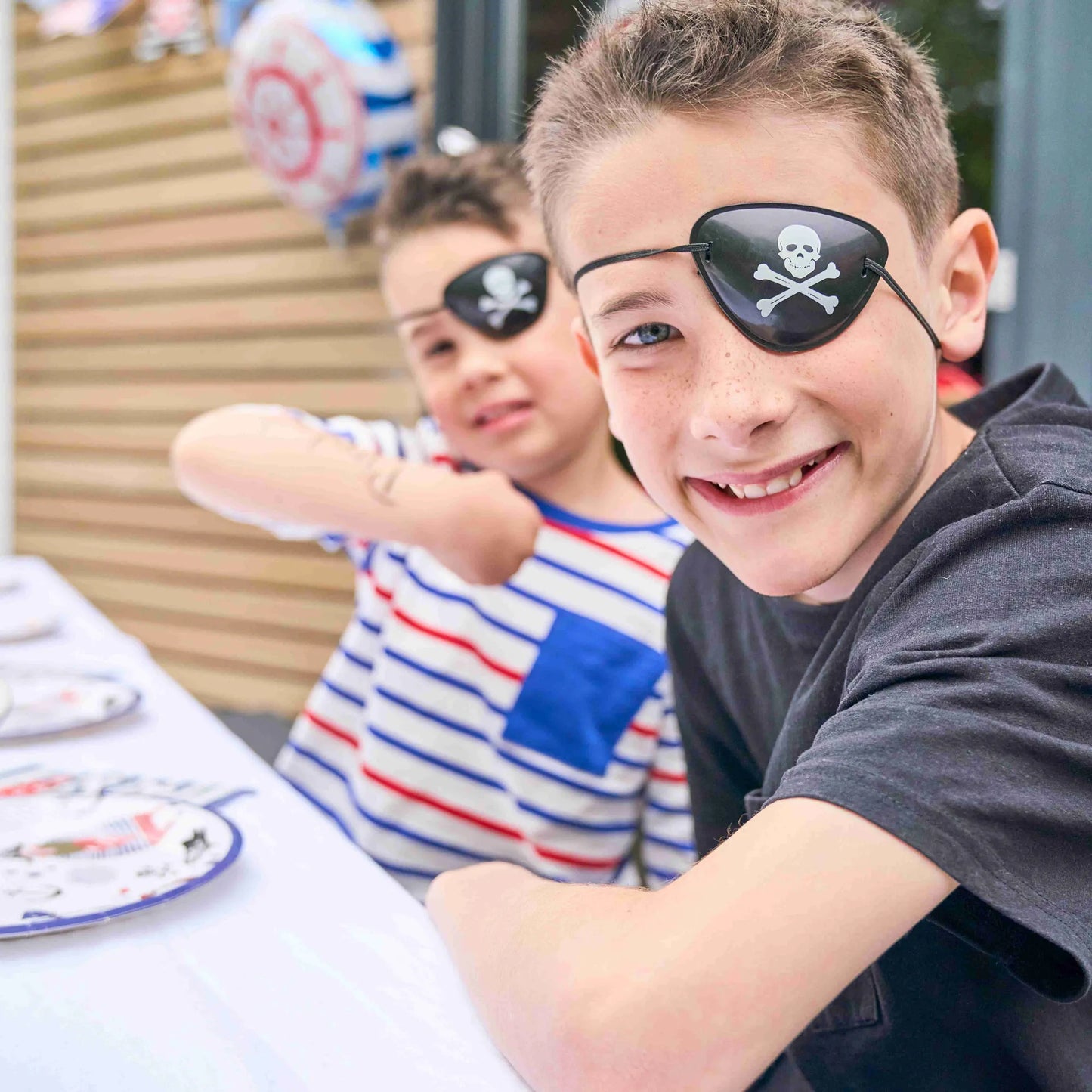 little Birthday® Piraten Augenklappen (Set, 8 Stück)