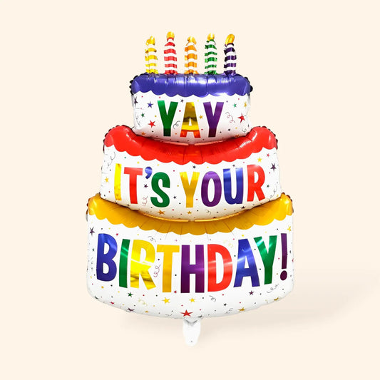 little Birthday® Folien-Luftballon Torte