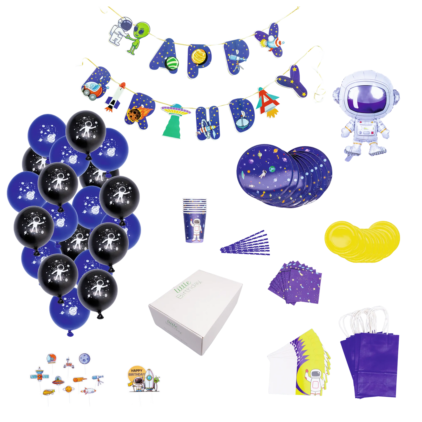 little Birthday® Astronaut Geburtstags-Mottobox