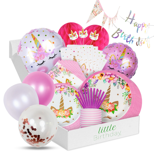 little Birthday® Einhorn Geburtstags-Mottobox