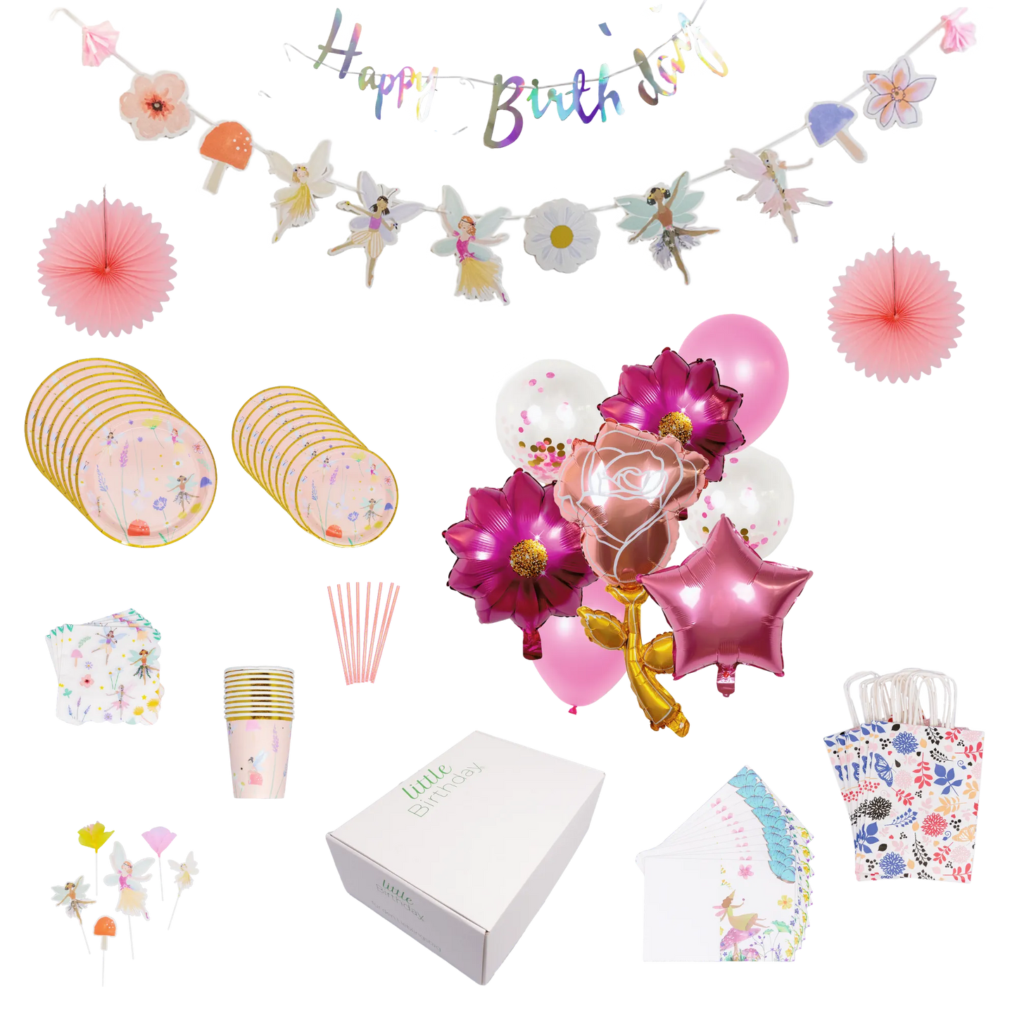 little Birthday® Feen Geburtstags-Mottobox