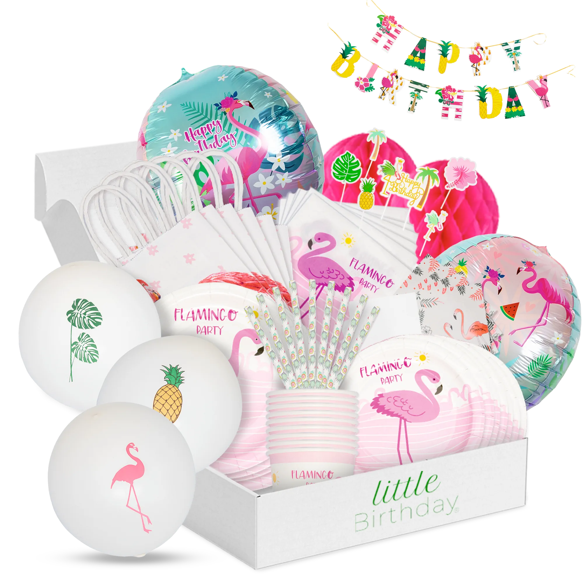 little Birthday® Flamingo Geburtstags-Mottobox