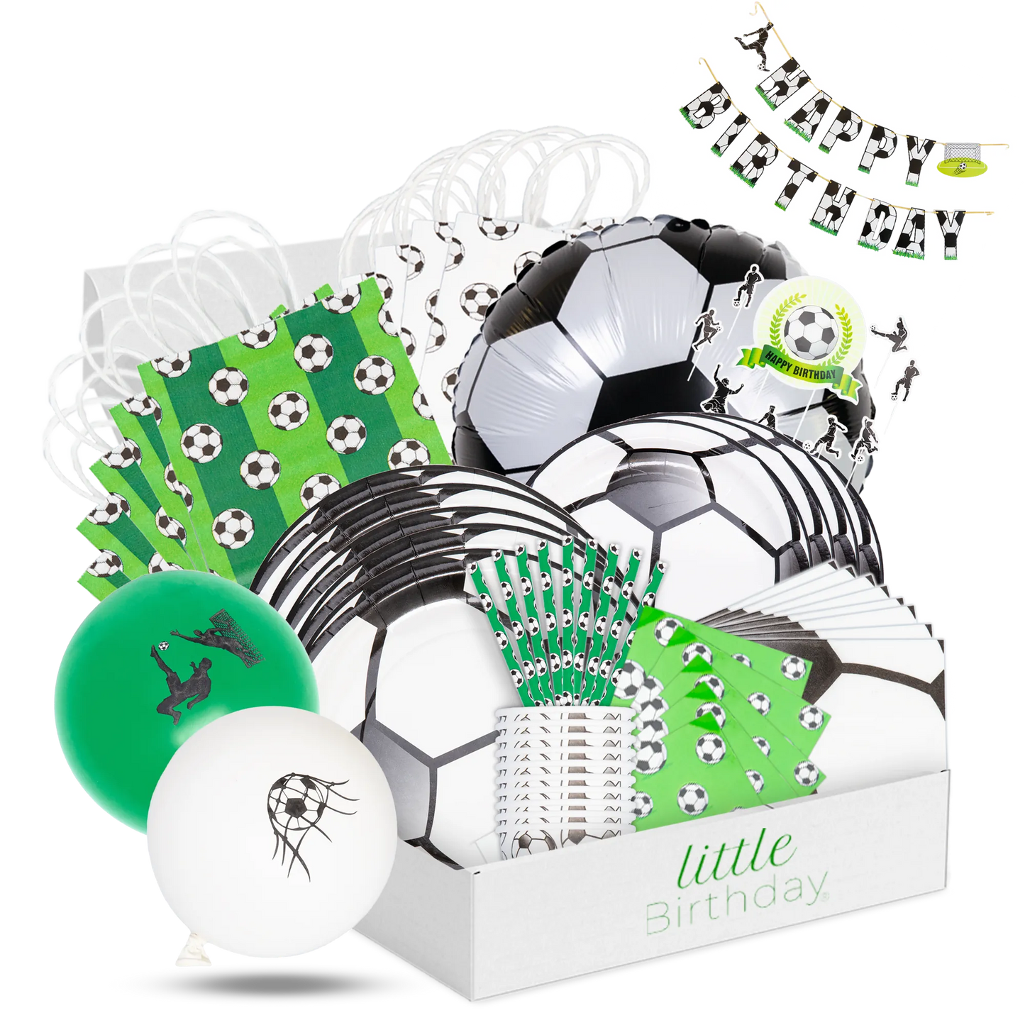 little Birthday® Fußball Geburtstags-Mottobox