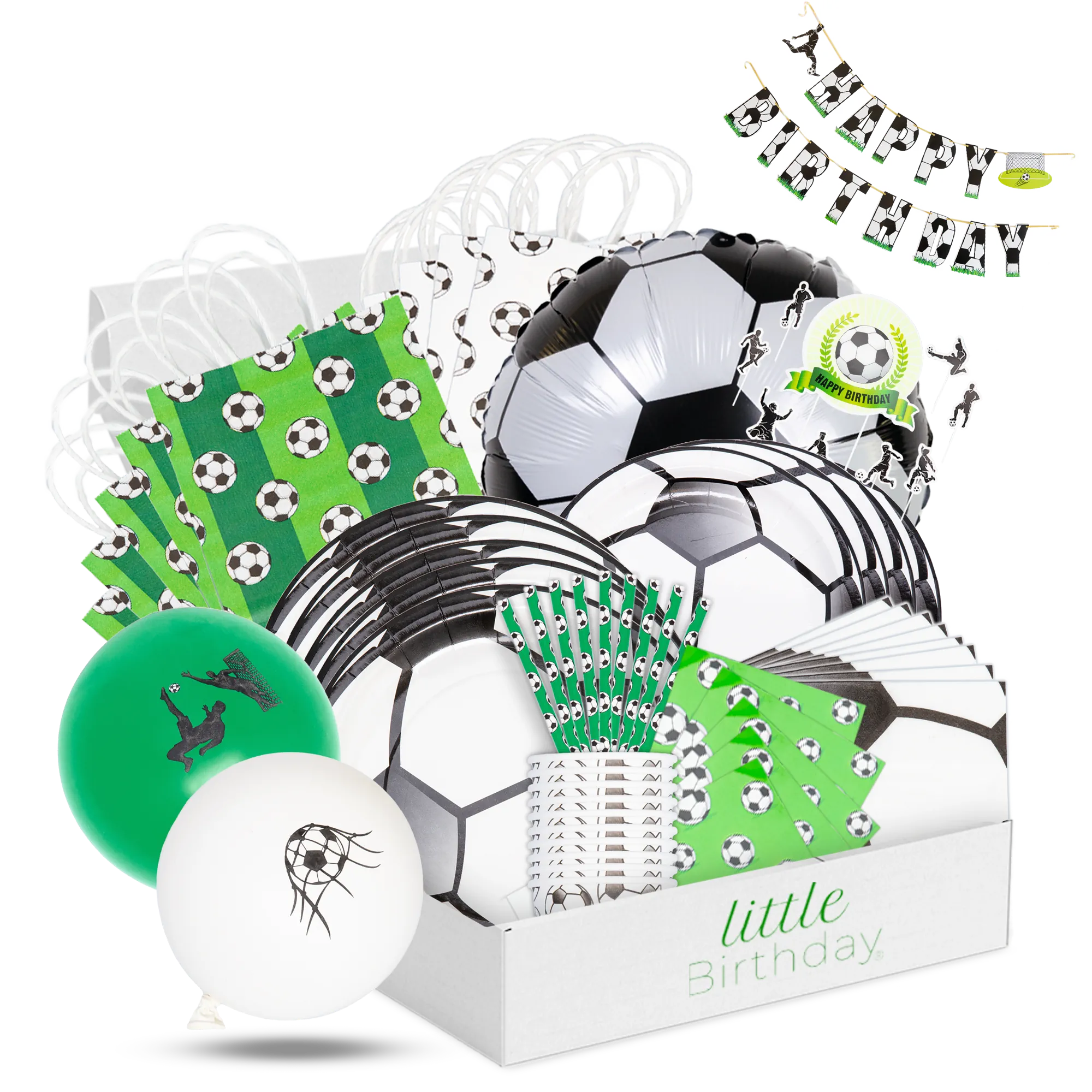 little Birthday® Fußball Geburtstags-Mottobox