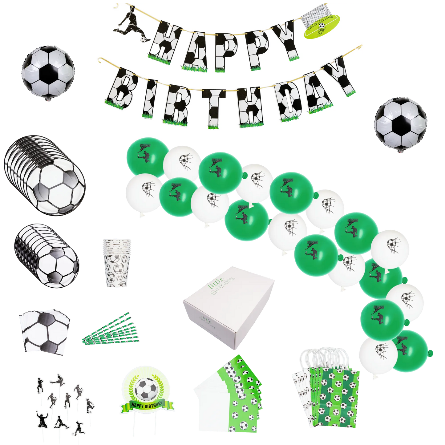 little Birthday® Fußball Geburtstags-Mottobox