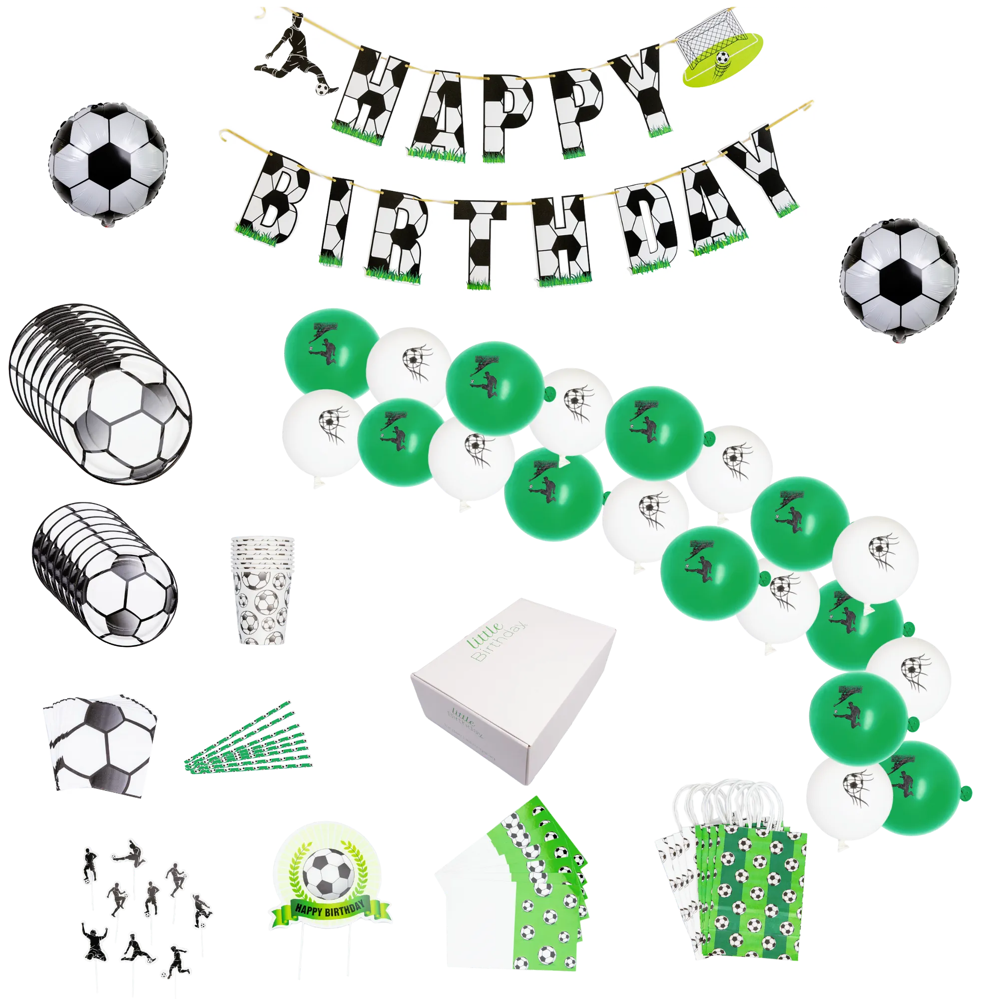 little Birthday® Fußball Geburtstags-Mottobox