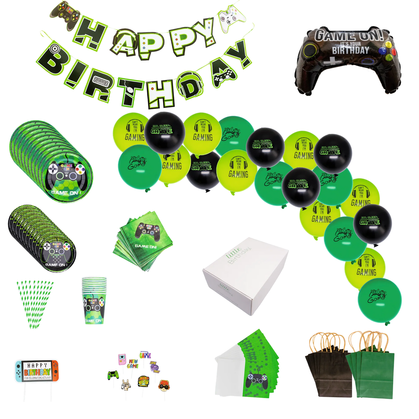 little Birthday® Games Geburtstags-Mottobox
