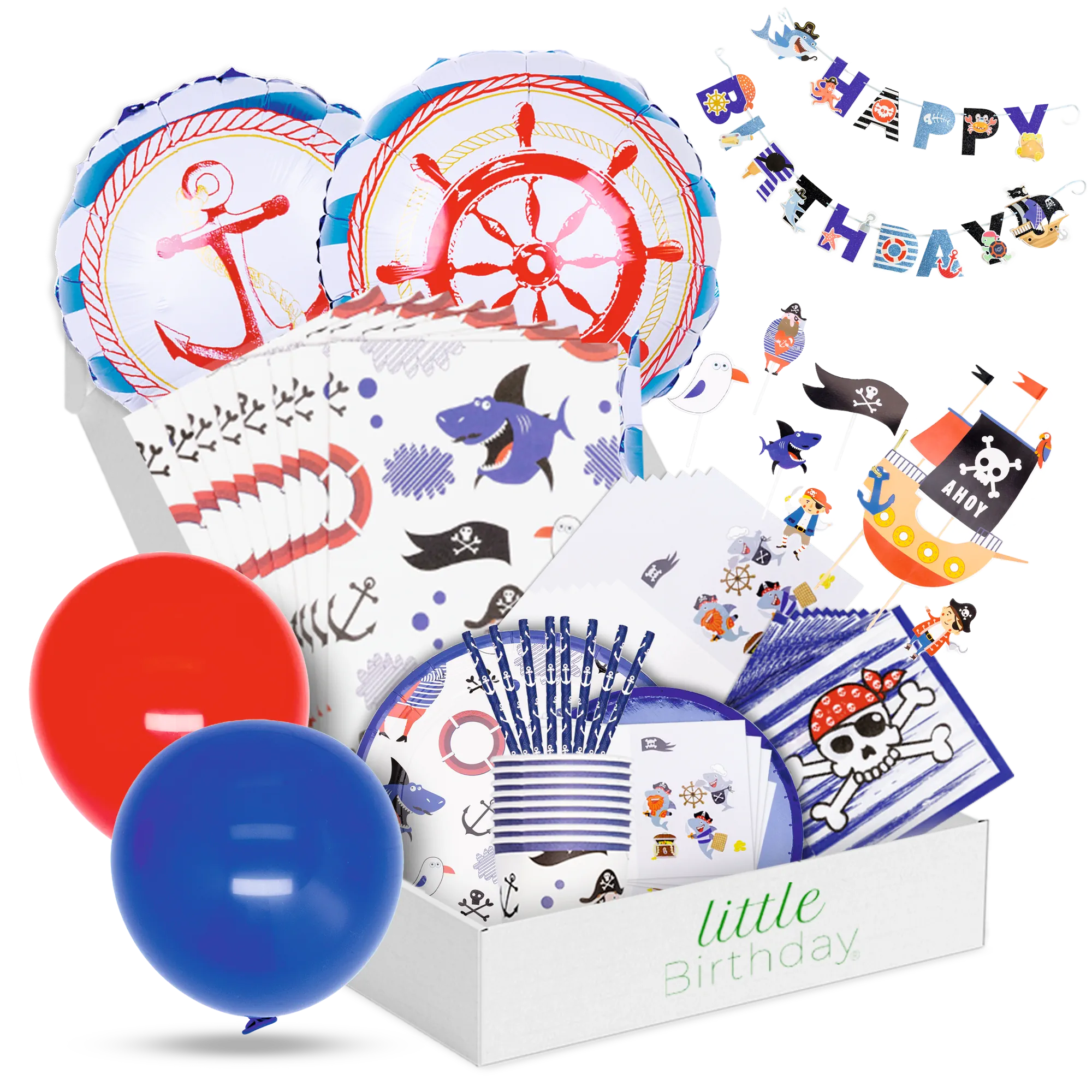 little Birthday® Piraten Geburtstags-Mottobox