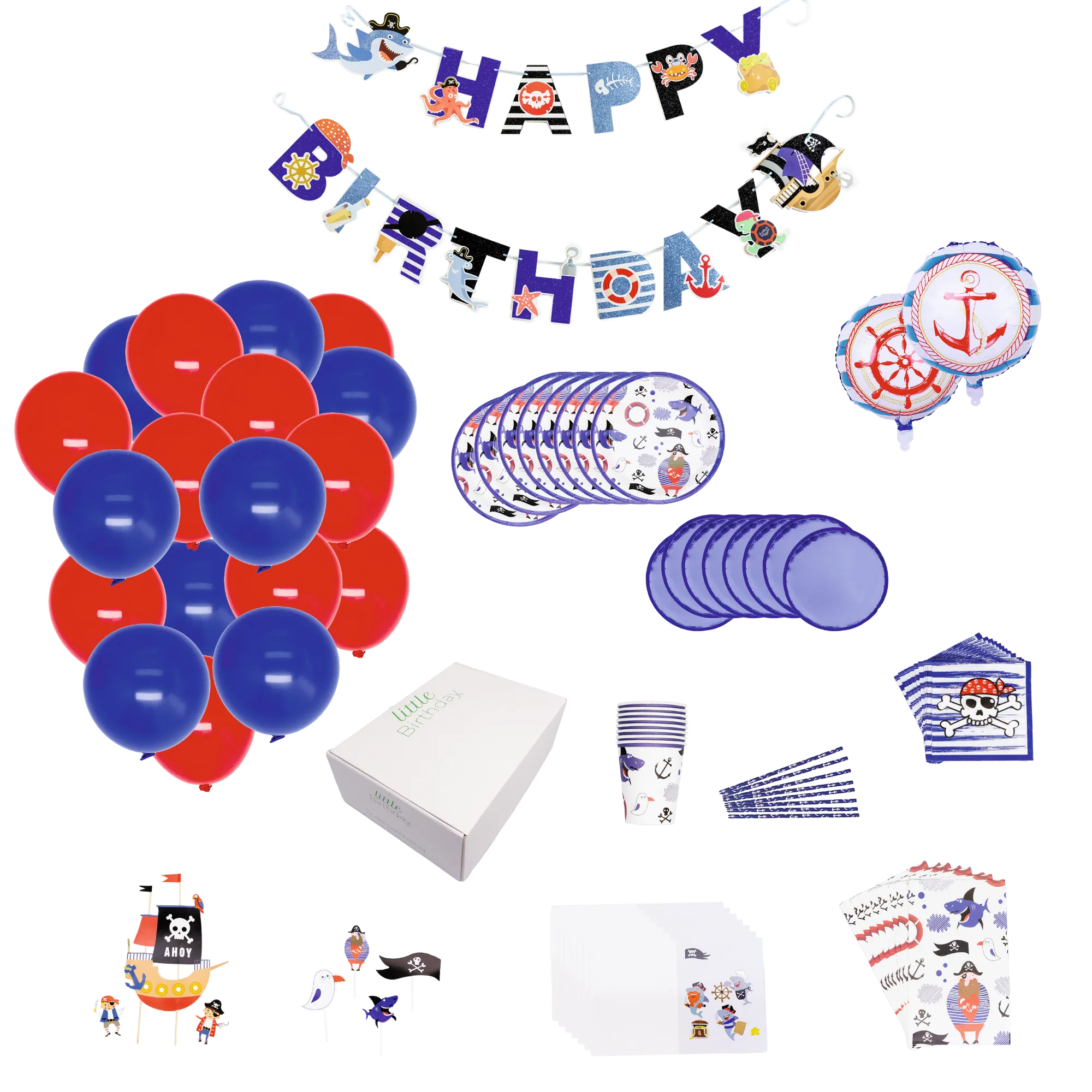 little Birthday® Piraten Geburtstags-Mottobox