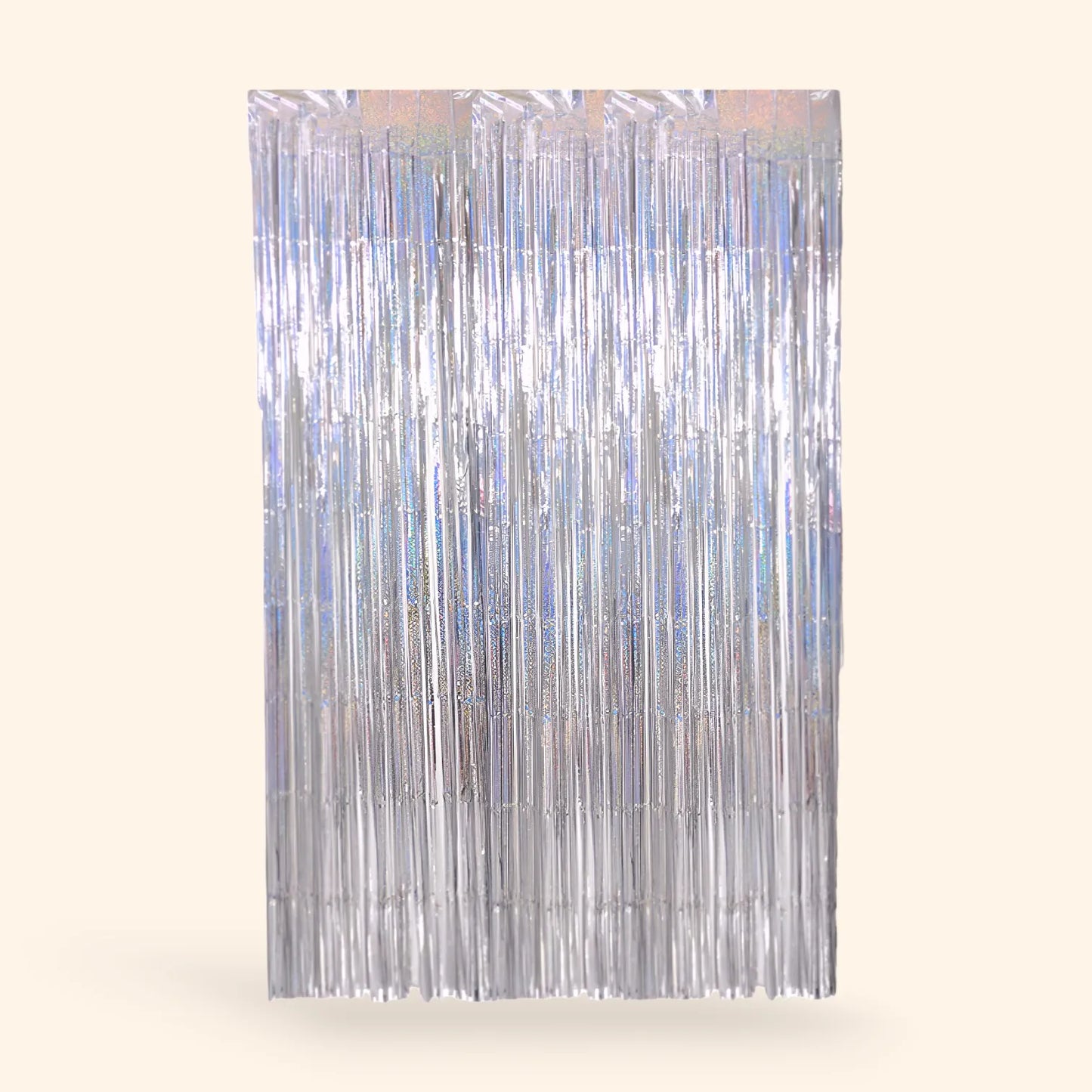 little Birthday® Lametta Vorhang silber