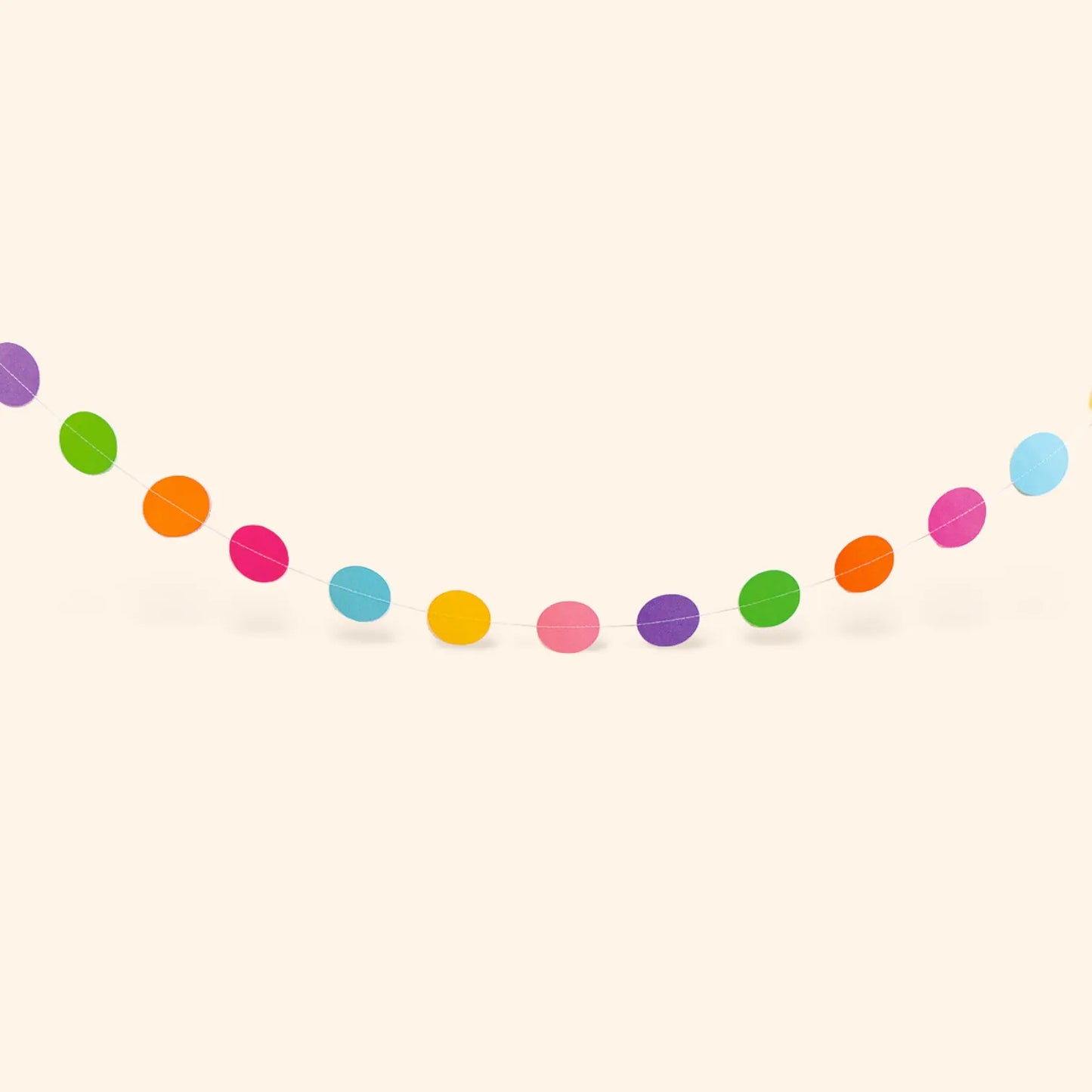 little Birthday® Papiergirlande bunt (2x 2m)